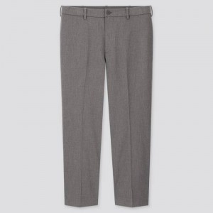 Uniqlo Smart Comfort Ankle Length メンズ パンツ グレー | 8612163