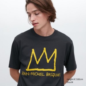 Uniqlo Ut Archive Ut Short Sleeve Graphic Jean-michel Basquiat メンズ Tシャツ グレー | 7981122