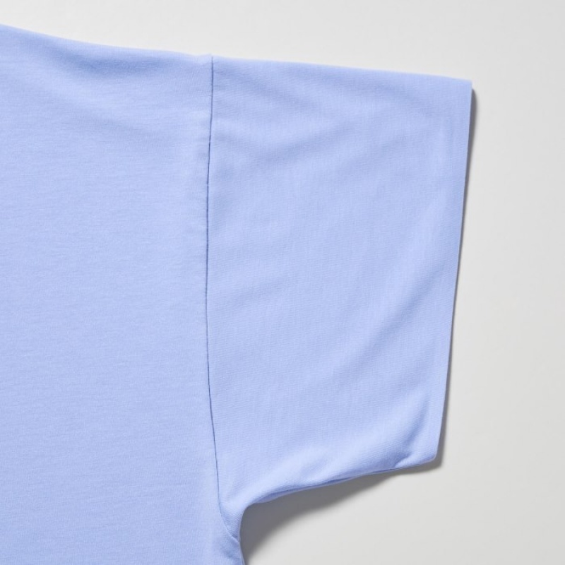 Uniqlo AIRism Seamless Boat Neck Short-Sleeve Long レディース Tシャツ 白 | 3529099