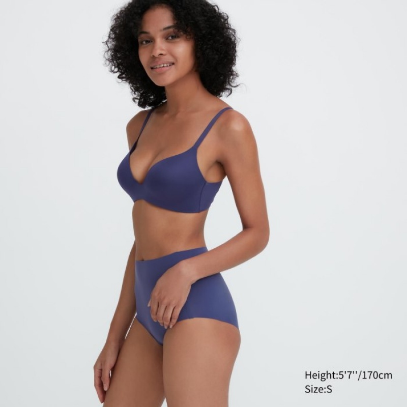 Uniqlo AIRism Ultra Seamless High-Rise レディース ブリーフ 赤 | 2996571