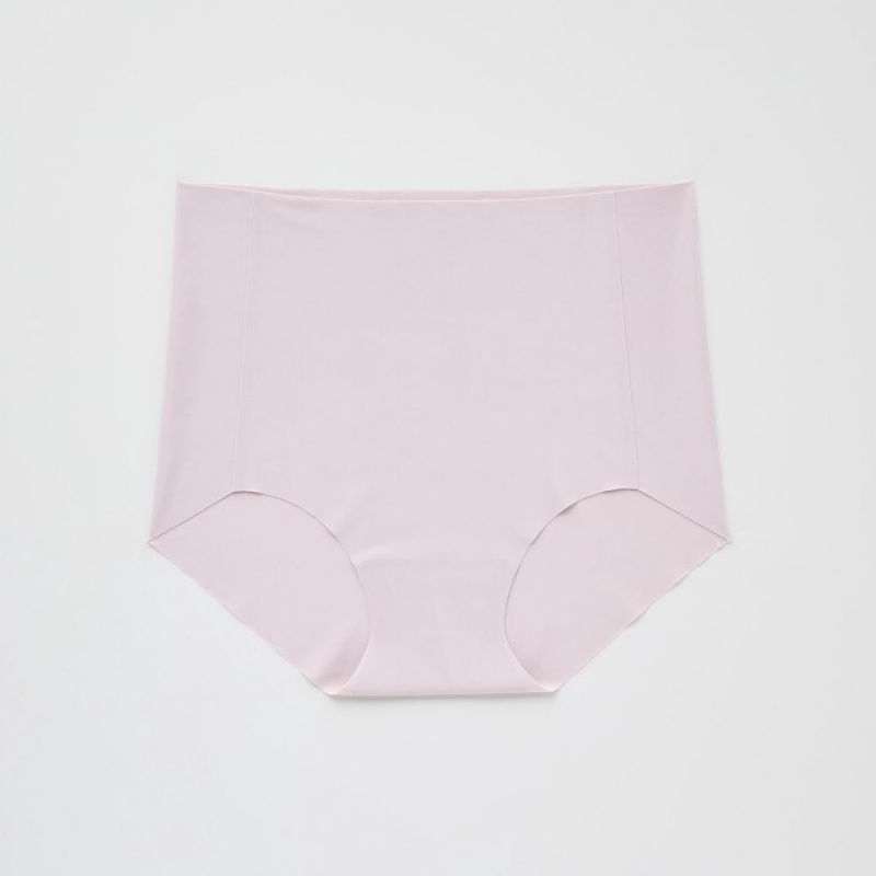 Uniqlo AIRism Ultra Seamless High-Rise レディース ブリーフ 赤 | 2996571