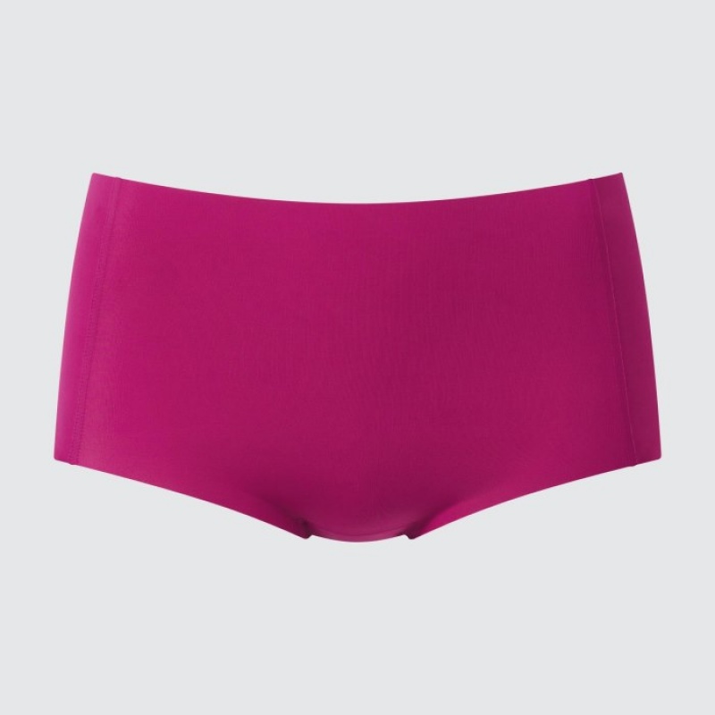 Uniqlo AIRism Ultra Seamless High-Rise レディース ブリーフ 赤 | 2996571