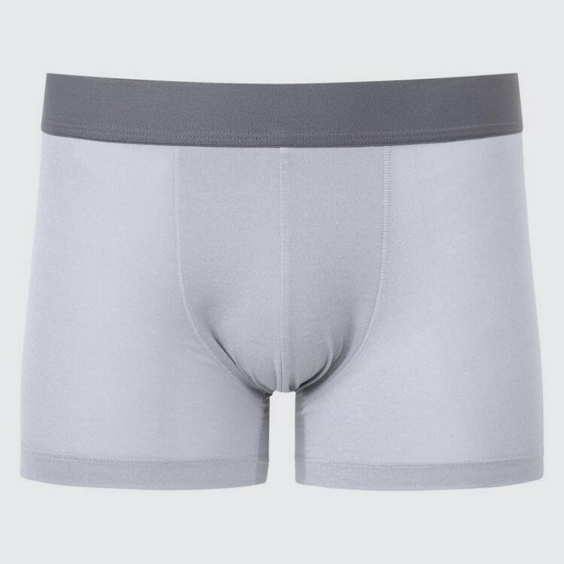 Uniqlo Airism Heather Low Rise Boxers メンズ ランジェリー グレー | 3596961