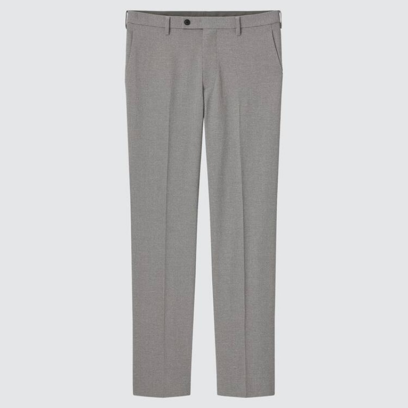 Uniqlo Airsense Ultra Light Houndstooth メンズ パンツ グレー | 6358299