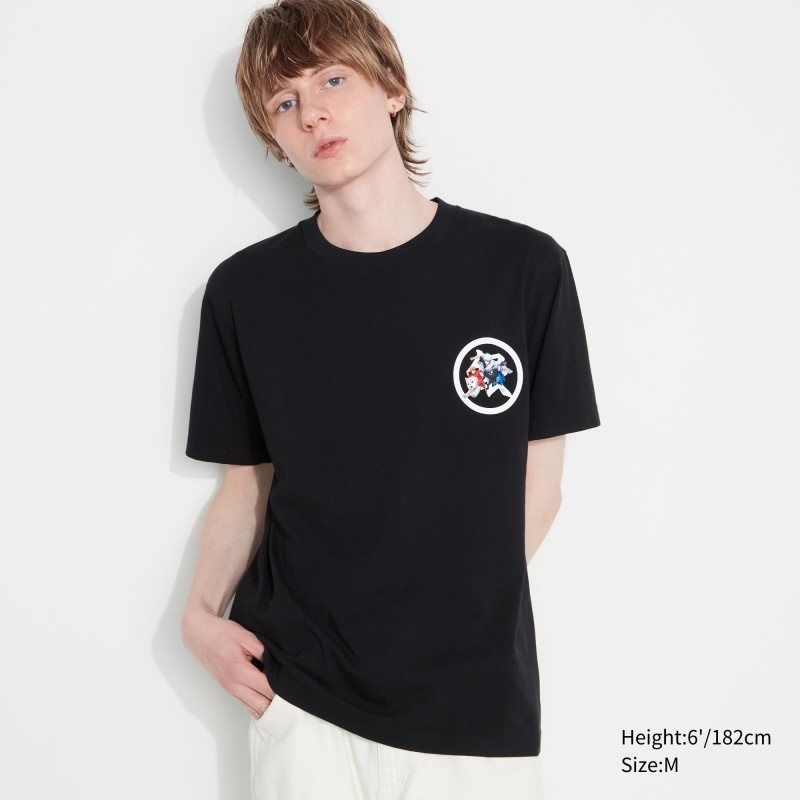 Uniqlo Anime Gintama Ut Short-sleeve Graphic メンズ Tシャツ 黒 | 7760523