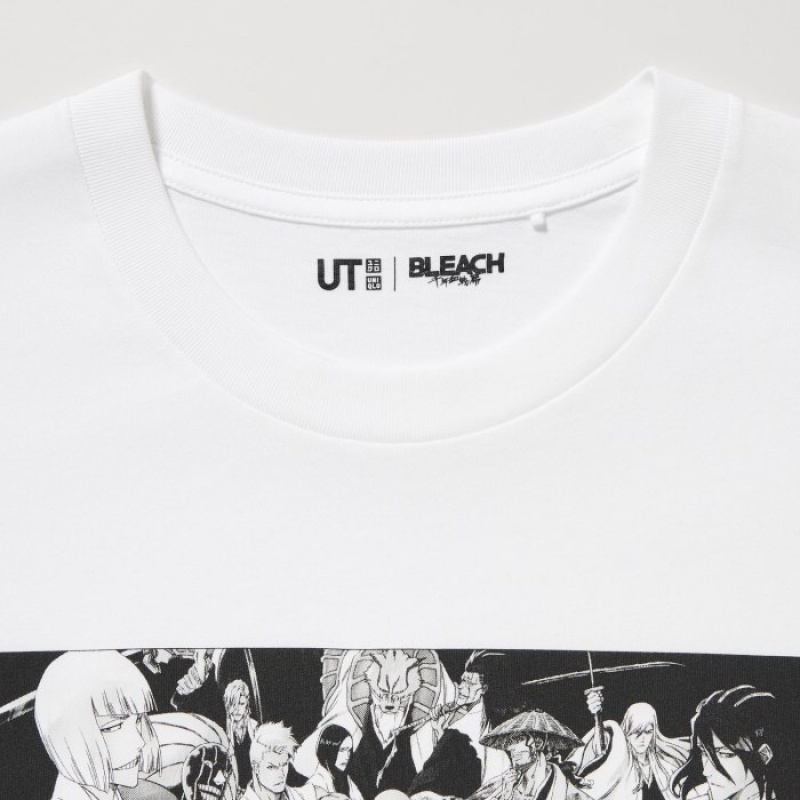 Uniqlo BLEACH: Thousand-Year Blood War UT Short-Sleeve レディース Tシャツ 白 | 4350003