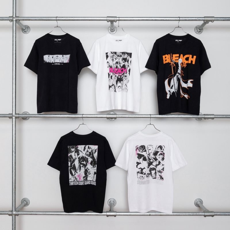 Uniqlo Bleach: Thousand-year Blood War Ut Short-sleeve Graphic メンズ Tシャツ 黒 | 100612