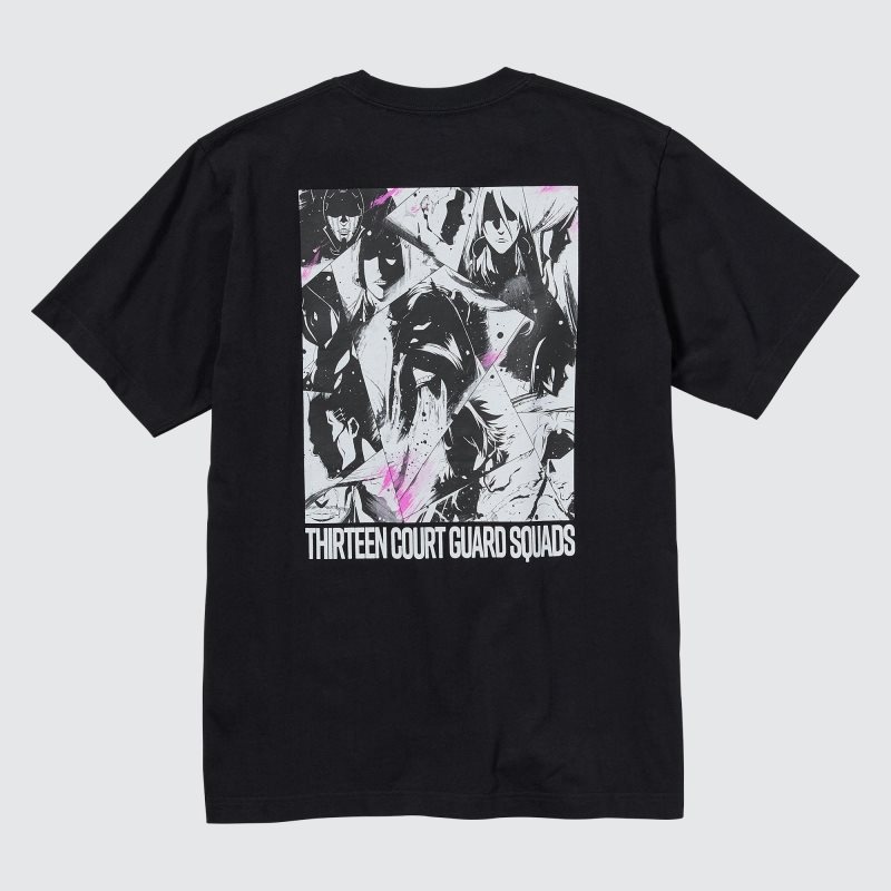 Uniqlo Bleach: Thousand-year Blood War Ut Short-sleeve Graphic メンズ Tシャツ 黒 | 100612