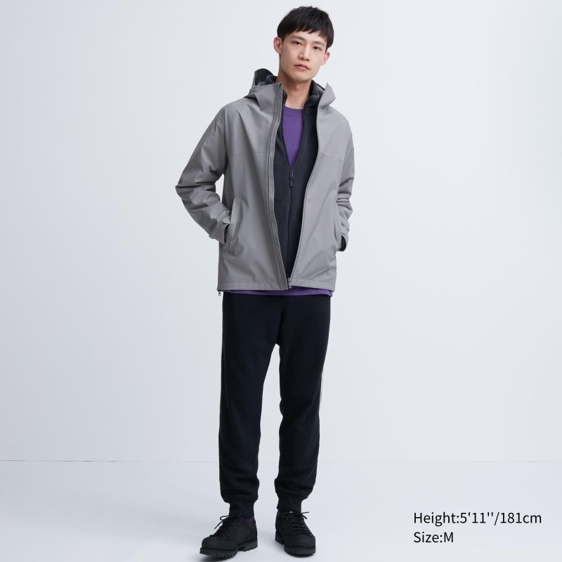 Uniqlo Blocktech 3d Cut メンズ パーカージャケット オリーブ | 2600869
