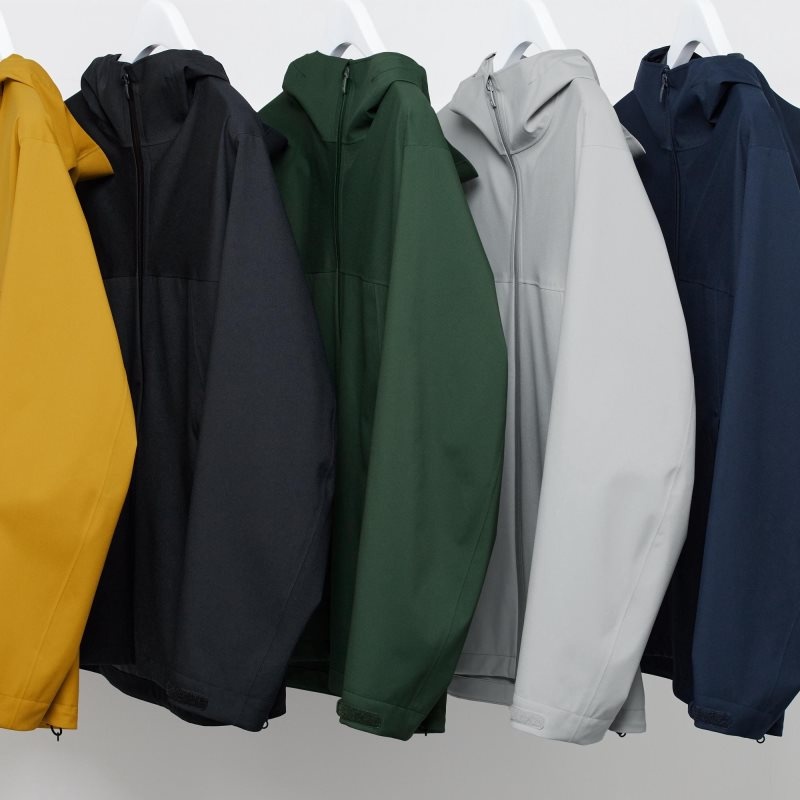 Uniqlo Blocktech 3d Cut メンズ パーカージャケット 黄色 | 6352670