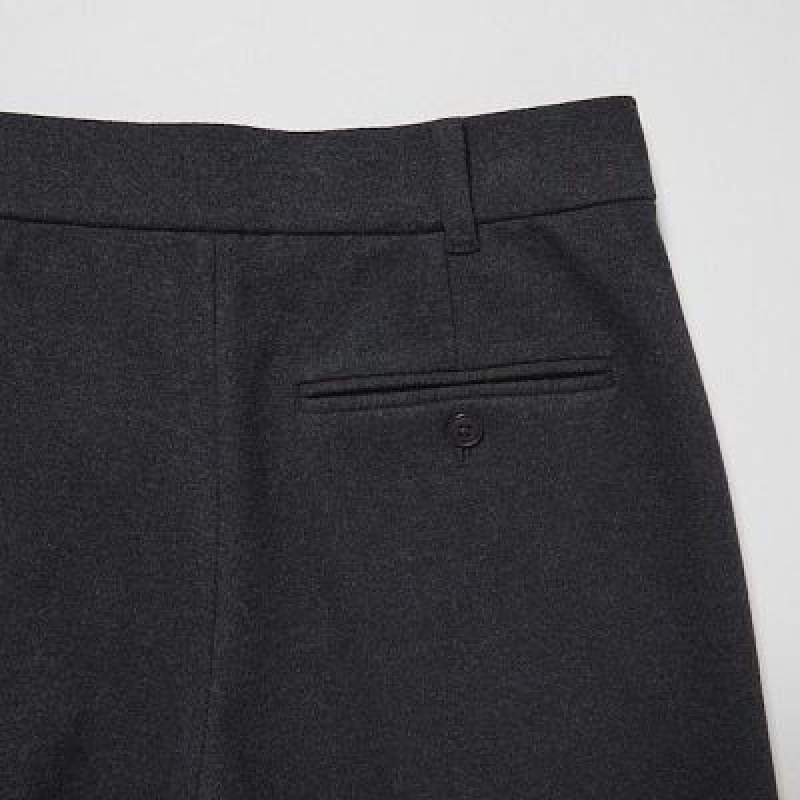 Uniqlo Brushed Jersey Cropped レディース パンツ グレー | 425675
