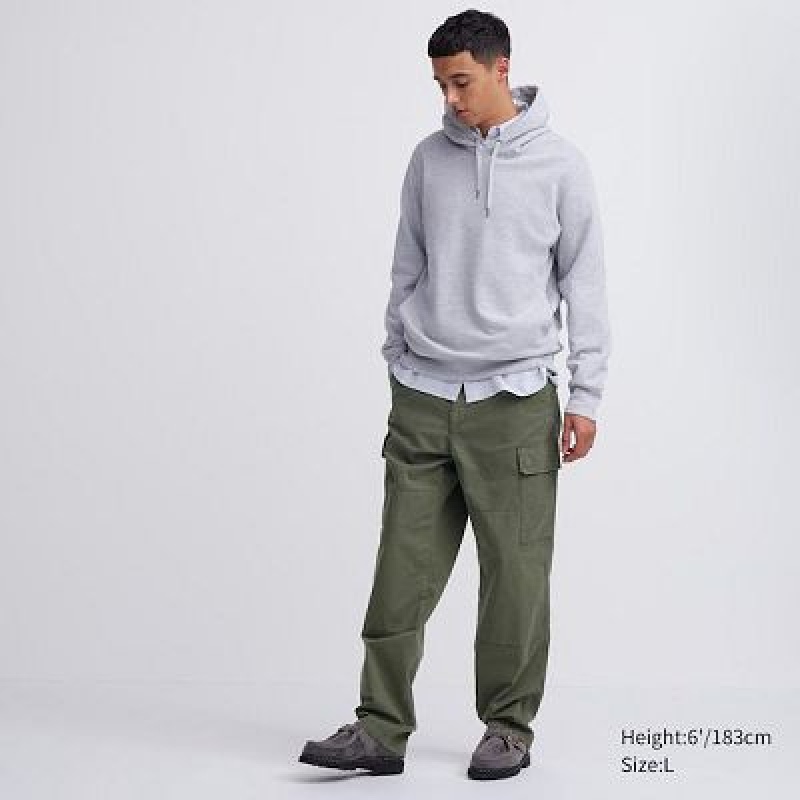 Uniqlo Cargo レディース パンツ オリーブ | 8738012