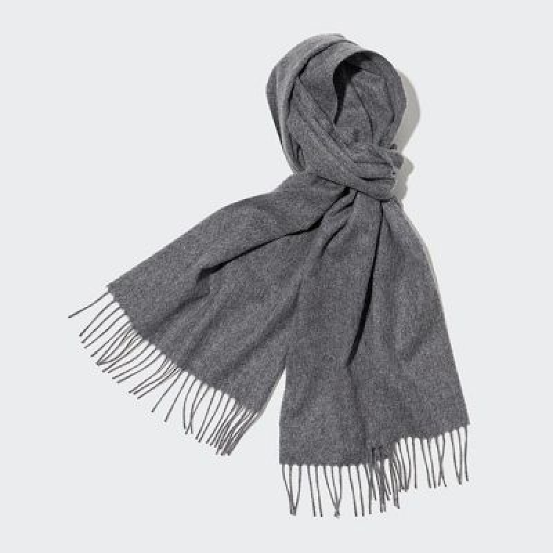 Uniqlo Cashmere レディース スカーフ グレー | 2717619