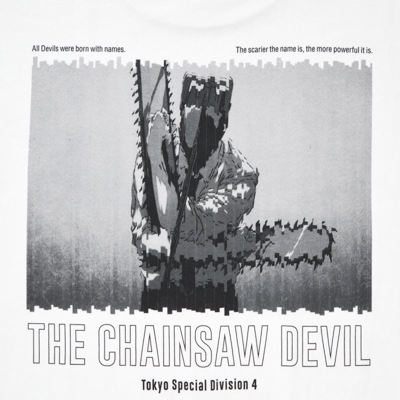 Uniqlo Chainsaw Man × Kosuke Kawamura Short Sleeve Ut Oversized メンズ Tシャツ 白 | 3310935