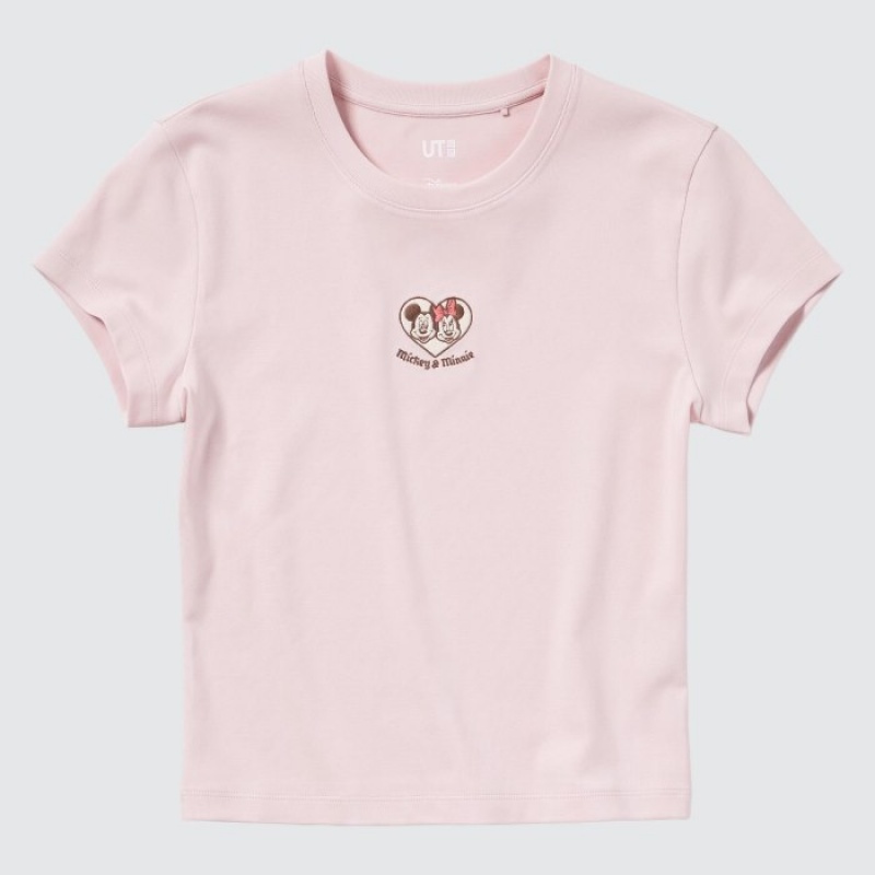 Uniqlo Collection UT Short-Sleeve レディース Tシャツ ピンク | 4670857