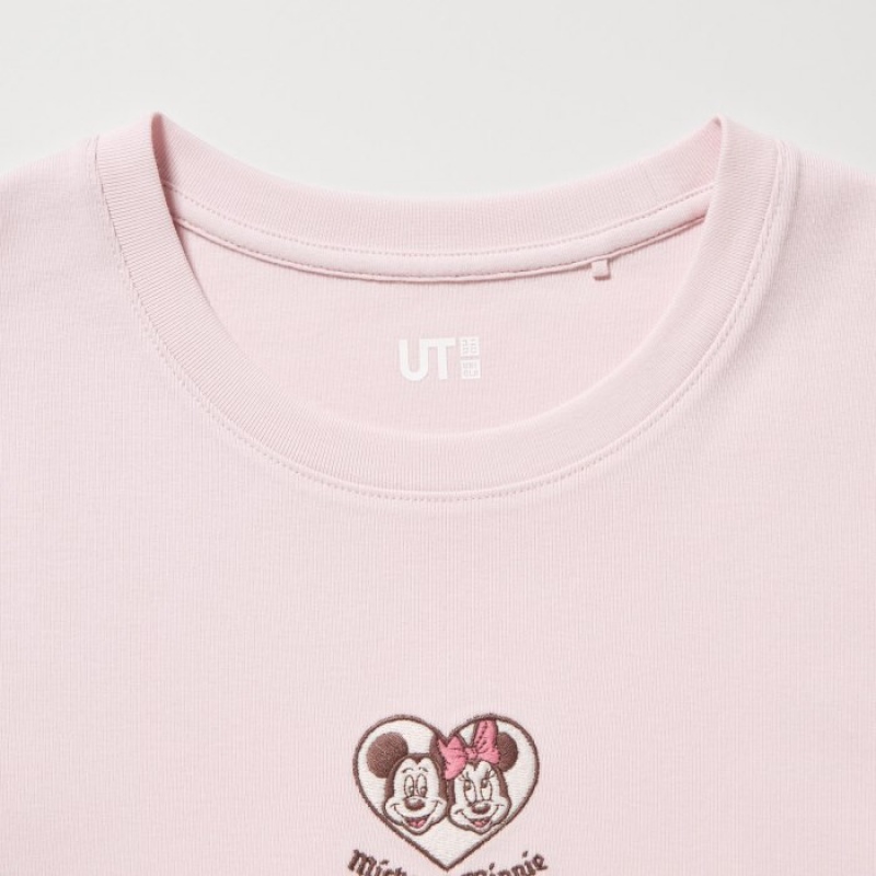 Uniqlo Collection UT Short-Sleeve レディース Tシャツ ピンク | 4670857