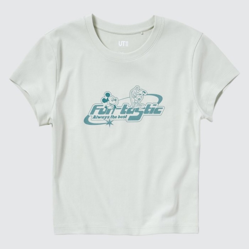 Uniqlo Collection UT Short-Sleeve レディース Tシャツ 緑 | 5855192