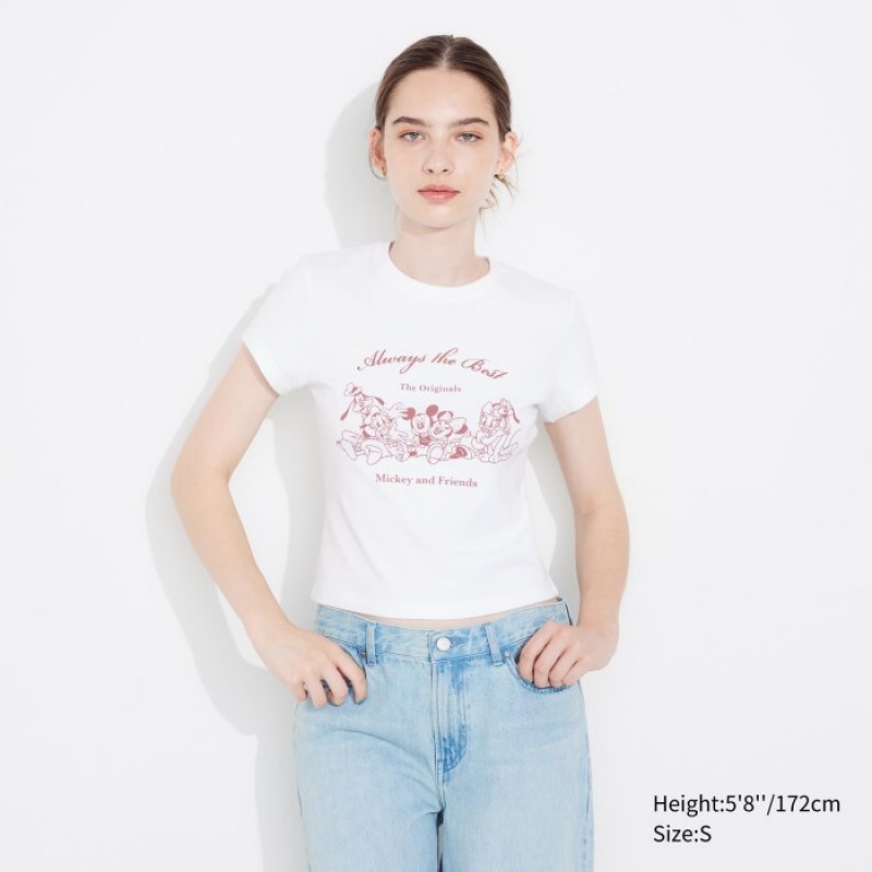 Uniqlo Collection UT Short-Sleeve レディース Tシャツ 白 | 7881980