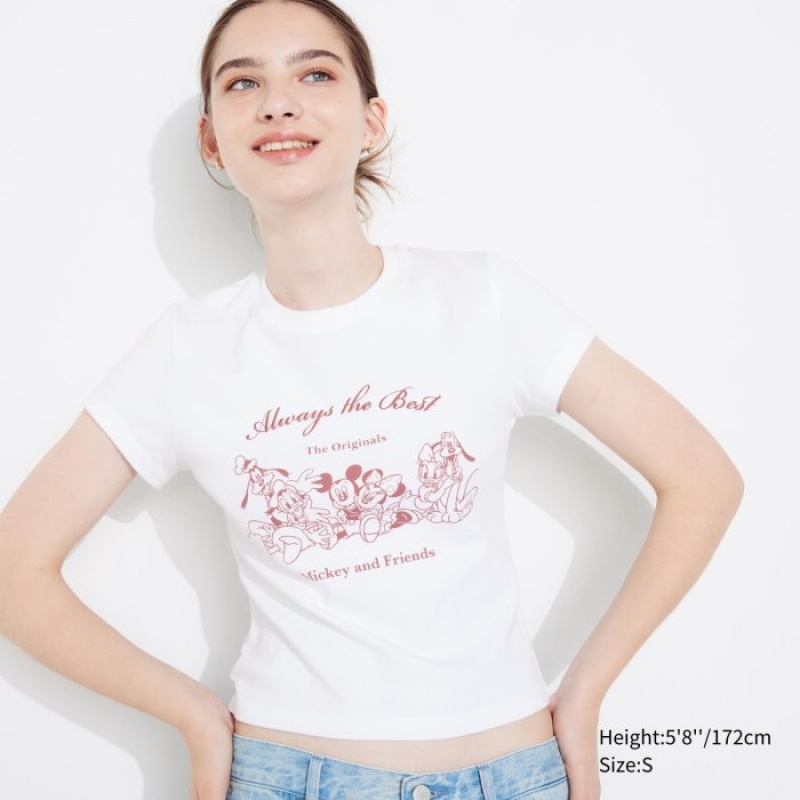 Uniqlo Collection UT Short-Sleeve レディース Tシャツ 白 | 7881980