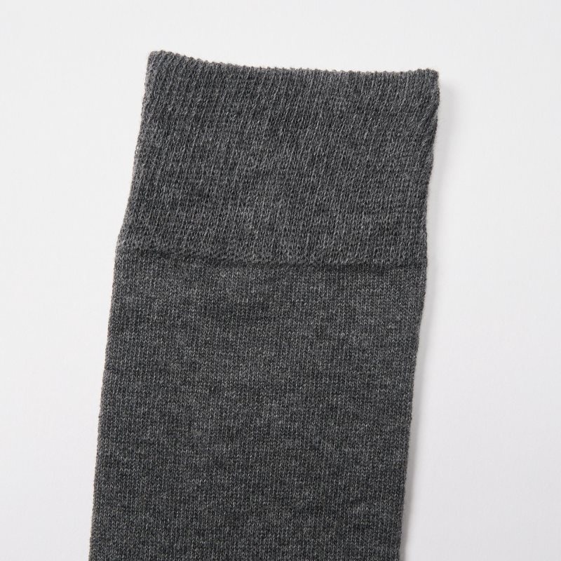 Uniqlo Color Block メンズ ソックス グレー | 3706862