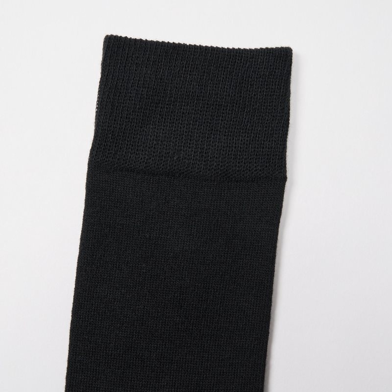 Uniqlo Color Block メンズ ソックス 黒 | 4495387