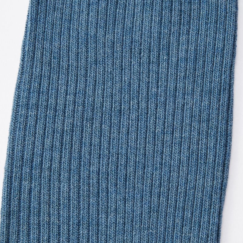 Uniqlo Colorful 50 メンズ ソックス 青 | 6305992