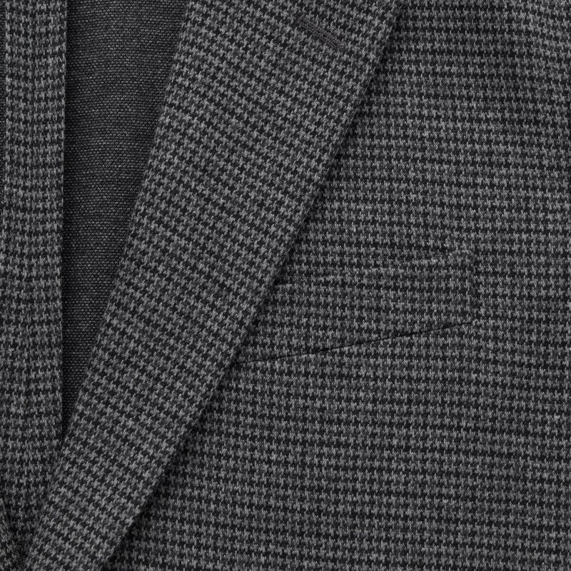 Uniqlo Comfort Houndstooth メンズ ジャケット グレー | 4003524