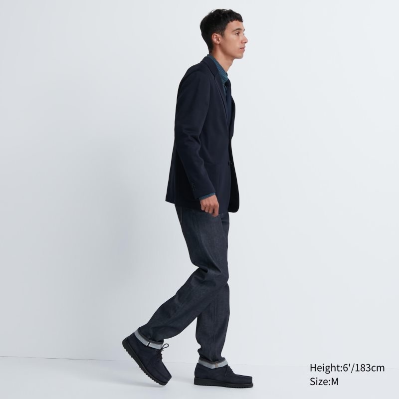 Uniqlo Comfort メンズ ジャケット グレー | 7573991