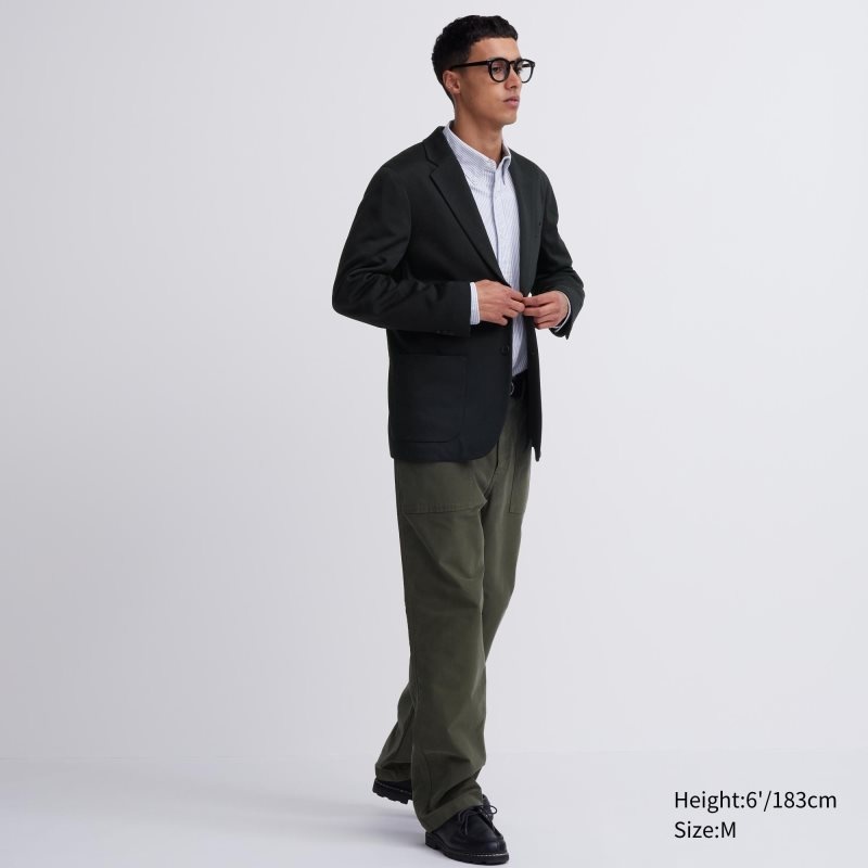 Uniqlo Comfort メンズ ジャケット グレー | 7573991