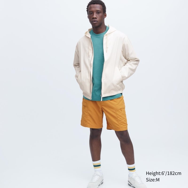 Uniqlo Cotton メンズ パーカージャケット ピンク | 1262779