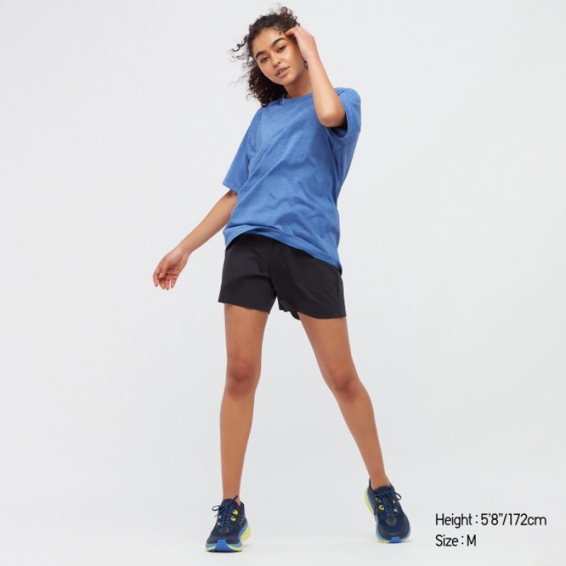 Uniqlo DRY-EX Crew Neck Short-Sleeve Printed レディース Tシャツ 白 | 7103860