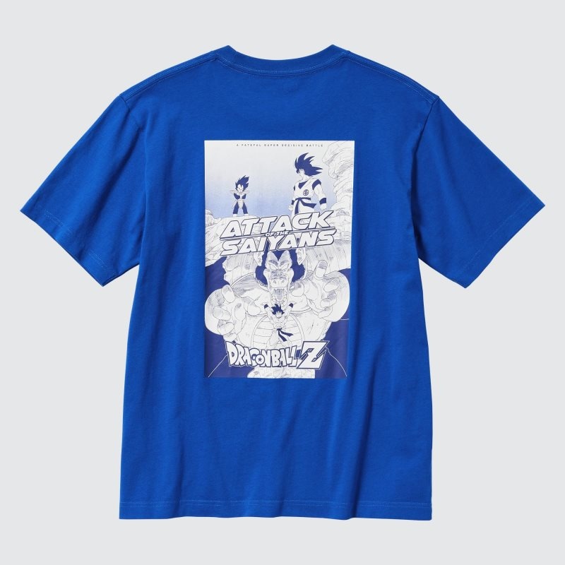 Uniqlo Dragon Ball Ut Short-sleeve Graphic メンズ Tシャツ 青 | 4889625