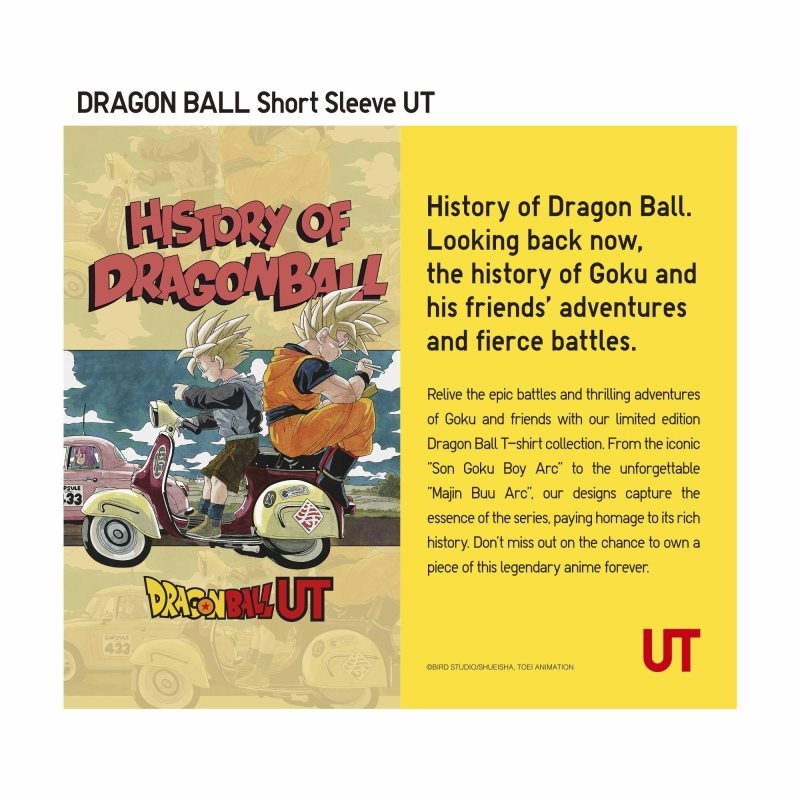 Uniqlo Dragon Ball Ut Short-sleeve Graphic メンズ Tシャツ 紫 | 5894901