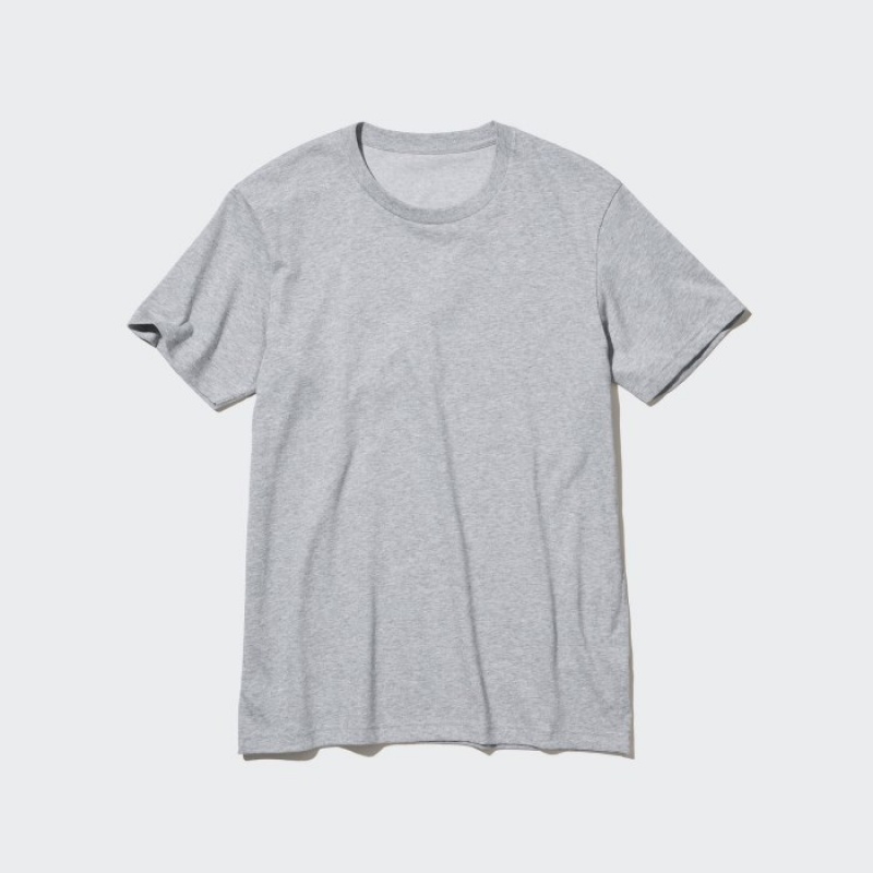 Uniqlo Dry Color Crew Neck Short-Sleeve レディース Tシャツ 紫 | 3635931