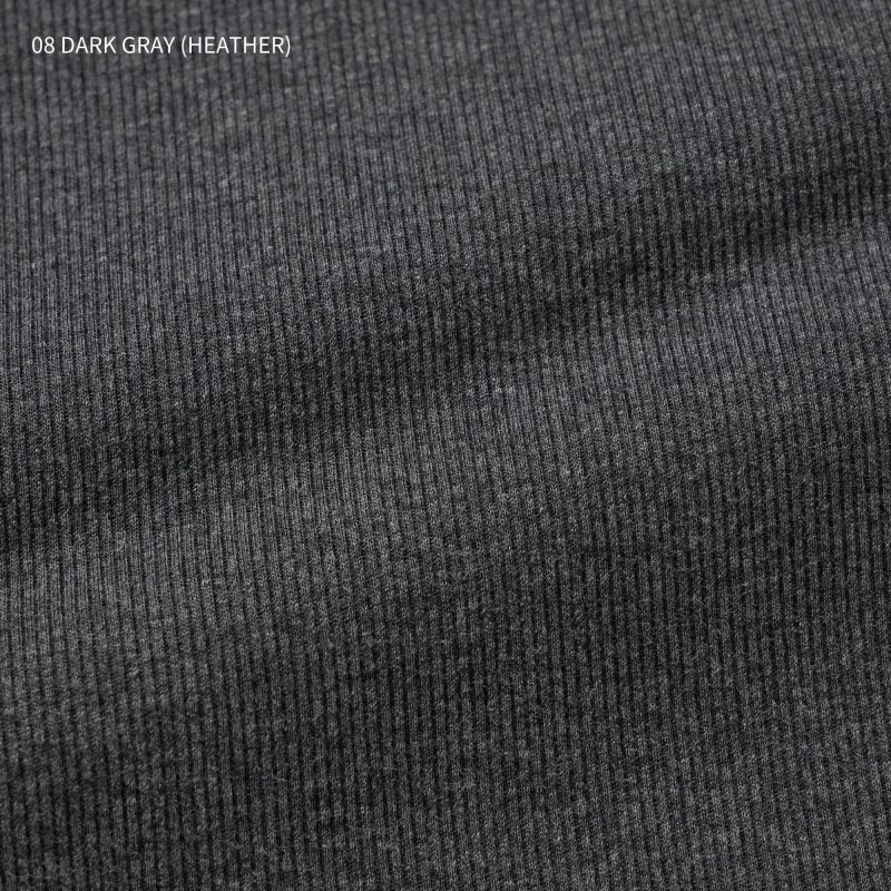 Uniqlo Dry Color Ribbed メンズ タンクトップ グレー | 1937140