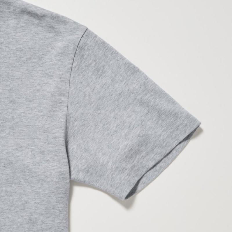 Uniqlo Dry Color V-Neck Short-Sleeve レディース Tシャツ 赤 | 6262217