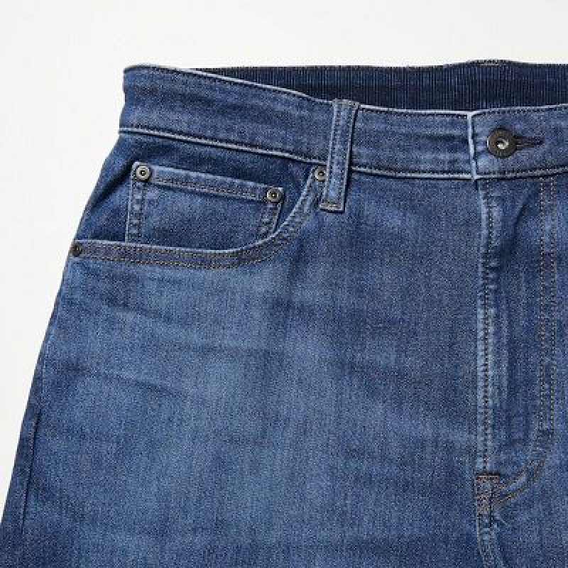 Uniqlo EZY Ultra Stretch レディース ジーンズ 青 | 9382029