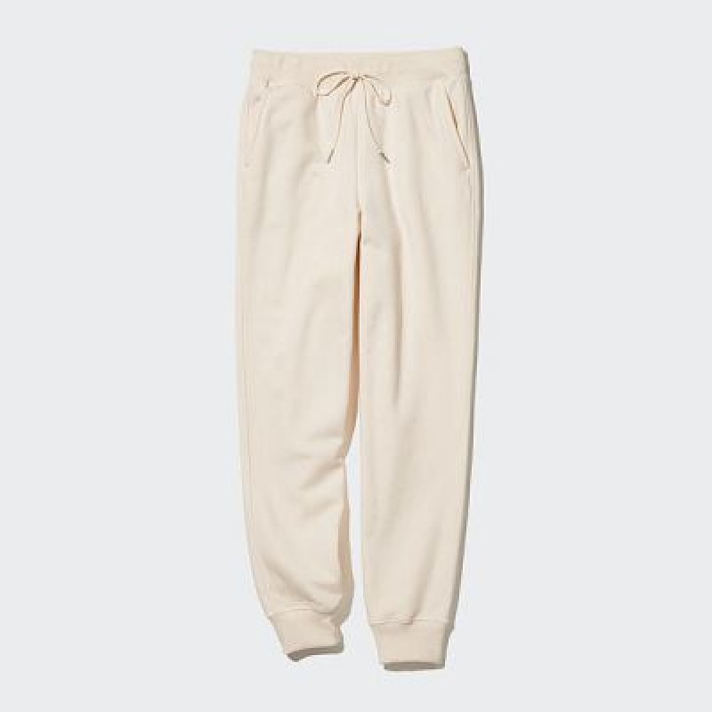 Uniqlo HEATTECH Pile Lined Sweat レディース パンツ 白 | 9792562