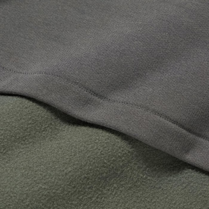 Uniqlo HEATTECH Ultra Warm Crew Neck Long-Sleeve レディース Tシャツ グレー | 1468591