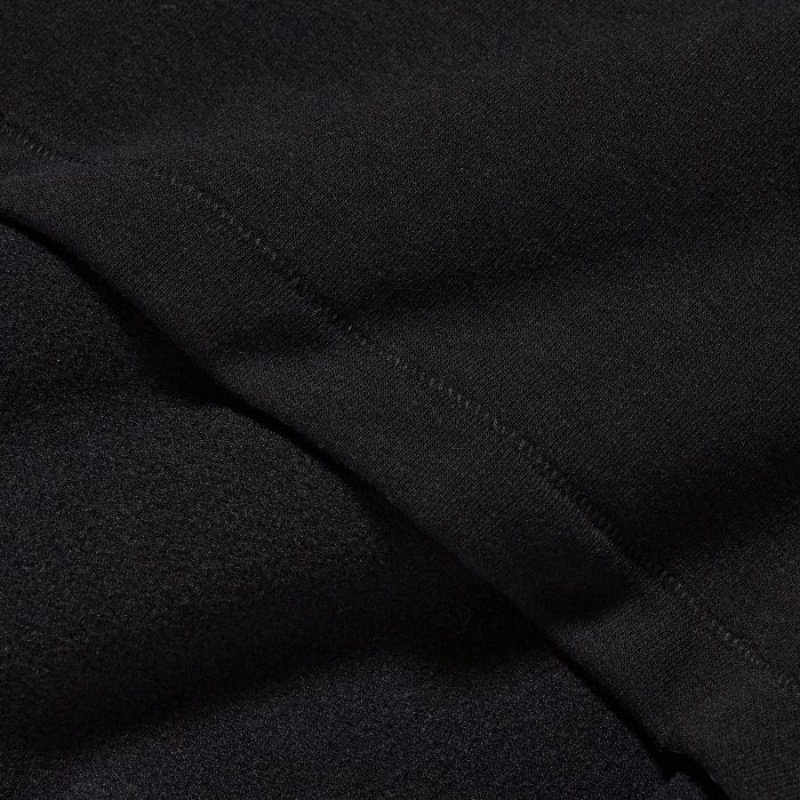 Uniqlo HEATTECH Ultra Warm High Neck レディース Tシャツ 黒 | 6374671