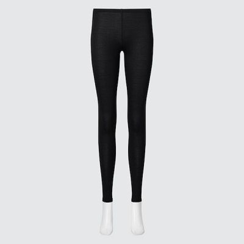 Uniqlo HEATTECH レディース レギンス グレー | 4352585