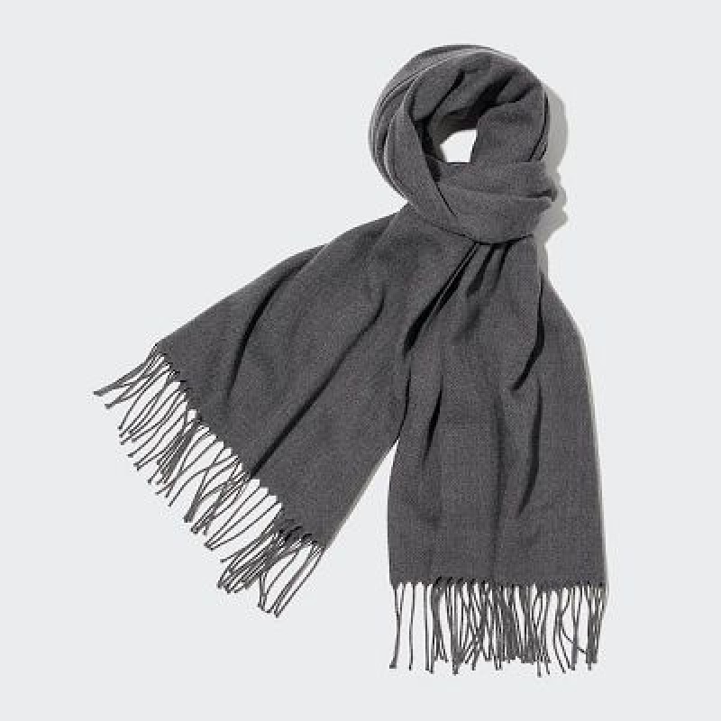 Uniqlo HEATTECH レディース スカーフ グレー | 6861671
