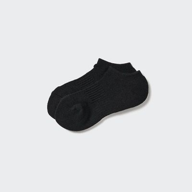 Uniqlo Heattech Short レディース ソックス 黒 | 3234930