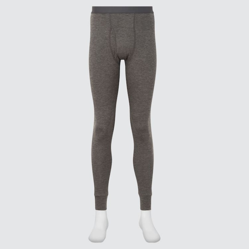 Uniqlo Heattech Thermal メンズ タイツ グレー | 5227749