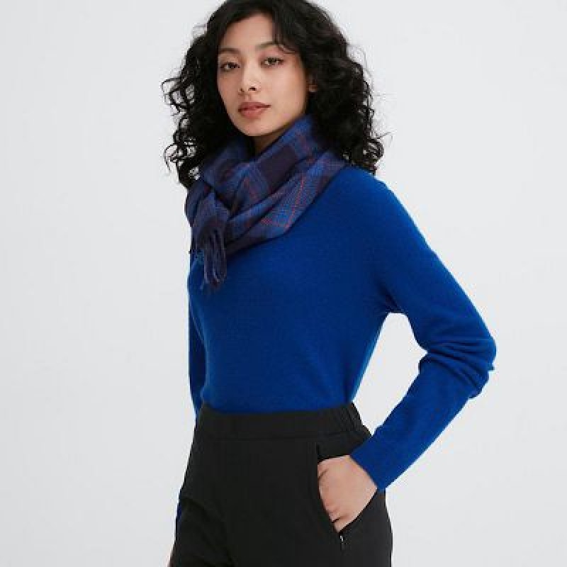 Uniqlo Heattech Warm Lined レディース パンツ ネイビー | 9281048