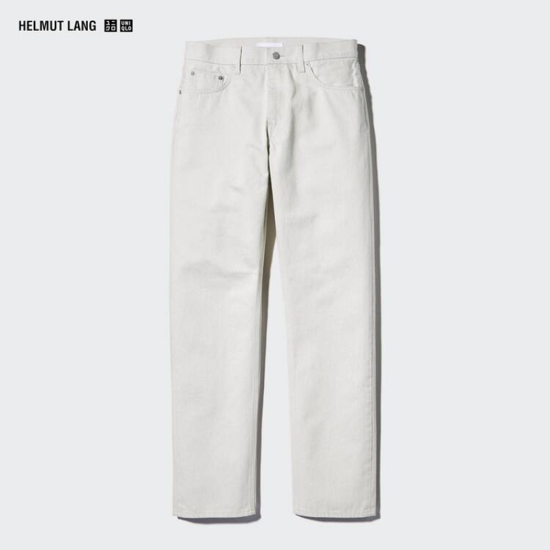 Uniqlo Helmut Lang Classic Cut メンズ ジーンズ 白 | 2688229