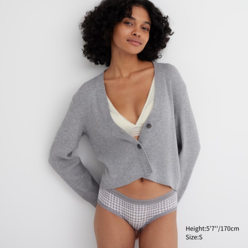 Uniqlo Hip Huggers レディース ブリーフ グレー | 9601067