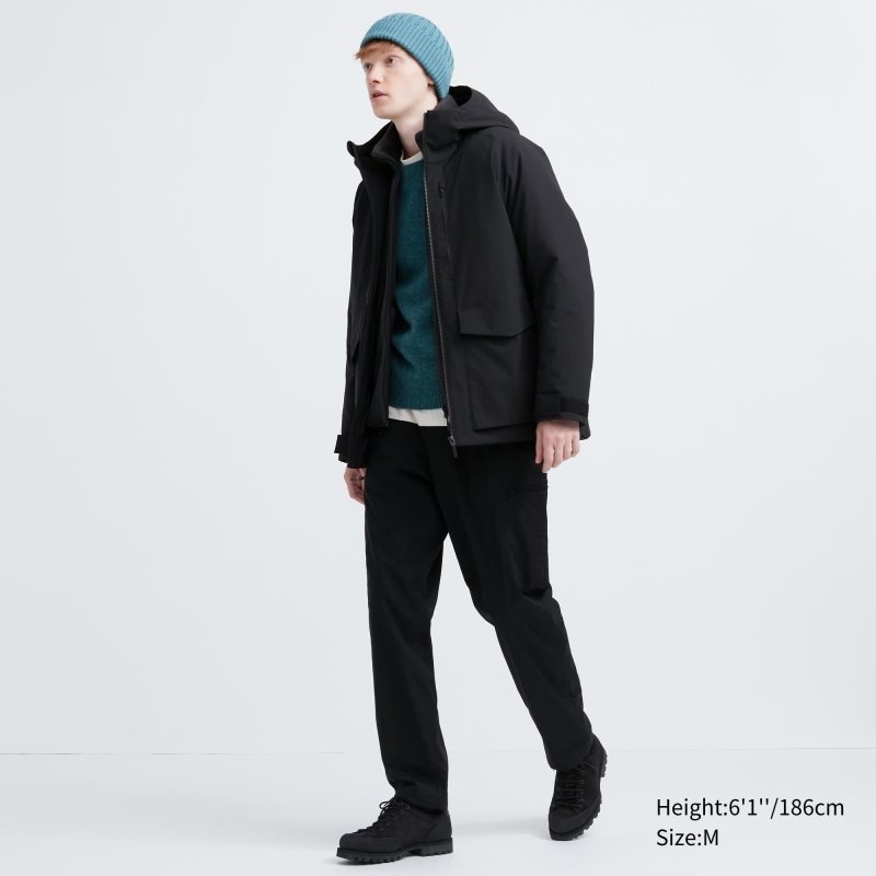 Uniqlo Hybrid Down 3d Cut メンズ パーカージャケット グレー | 2001692