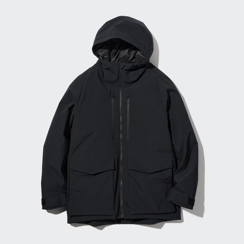 Uniqlo Hybrid Down 3d Cut メンズ パーカージャケット グレー | 2001692