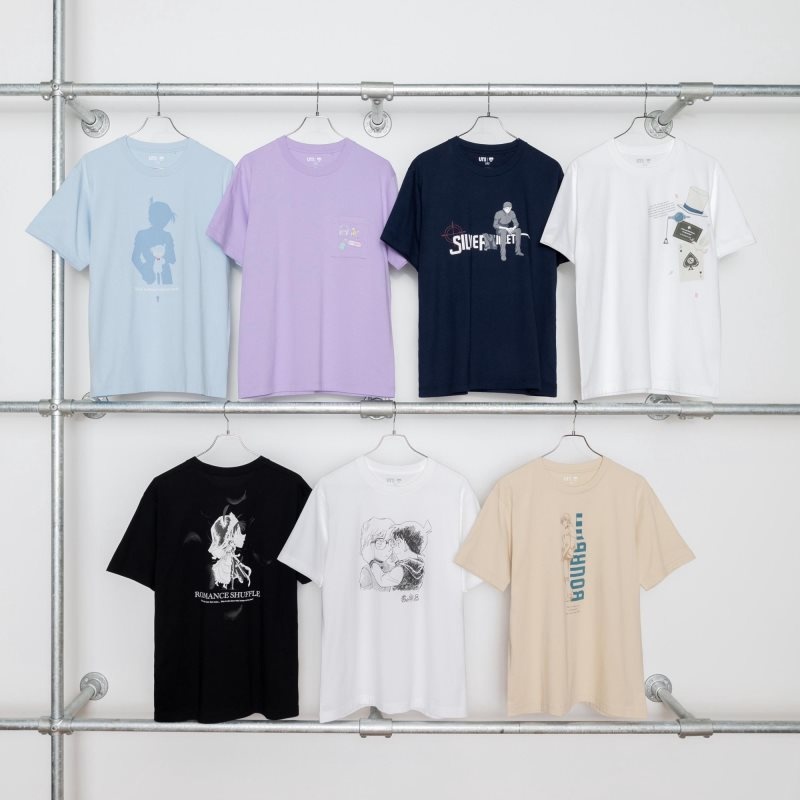 Uniqlo Introduction Of Detective Conan Case Closed Ut Short-sleeve Graphic メンズ Tシャツ 黒 | 2161403